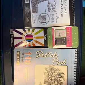 Sketchbook and Sketch Pad Set